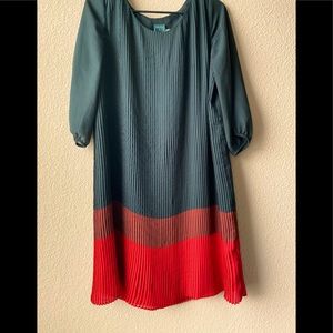 Women’s black and red dress